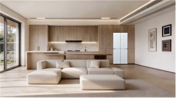 西门子无界Pro AI超氧真空舱十字门冰箱细节展示