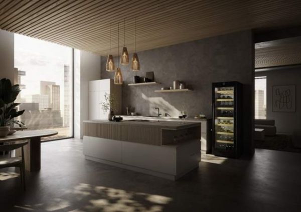 德国Liebherr利普赫尔黑钢系列酒柜展示